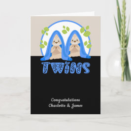 キュートスロッツボーイズニューツインベビー カード
