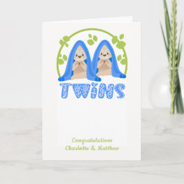 キュートスロッツボーイズニューツインベビー カード