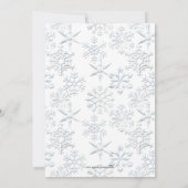 キュートズ転がピンクッキー交換ホリデー招待状 招待状 (裏面)