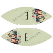 キュートセージベアカスタムフットボール アメリカンフットボール (パネル)