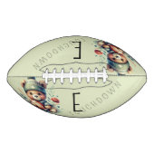 キュートセージベアカスタムフットボール アメリカンフットボール (正面)