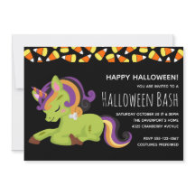 キュートゾンビユニコーンハローウィンパーティ