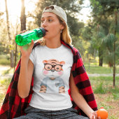 キュートタイガーイラストレーションTシャツ Tシャツ