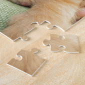 キュートタイガーストライプキッテン ジグソーパズル (側面)