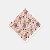 キュートタイガー紙ナプキンス スタンダードカクテルナプキン (角)