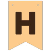 キュートタイガー誕生日バンティングフラッグ バンティングフラッグ (第2の旗)