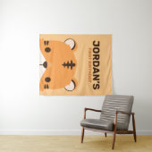 キュートタイガー誕生日 タペストリー (インサイチュ(横))