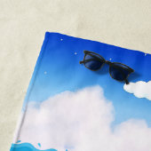 キュートタココーラルサマービーチバケーションキッズ ビーチタオル (インサイチュ)