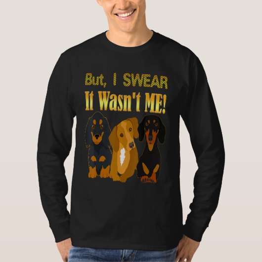 キュートダシュントウィーナードッグ Tシャツ (正面)