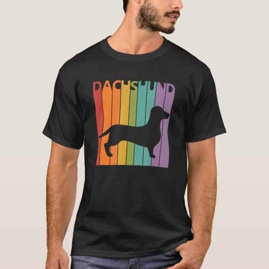 キュートダシュント犬のオーナー Tシャツ (正面)