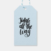 キュートダシュント通り雪の単語のホリ遊ティ ギフトタグ (裏面)