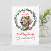 キュートダシュンドグリーンリーリースクリスマスパーティー 招待状 (スタンド正面)