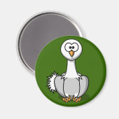 キュートダリッヒオングリーングラス冷蔵庫用マグネット マグネット (正面/裏面)