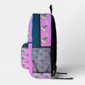 キュートダルマチアンパピーバラパーソナライズされた動物 プリントバックパック (右)