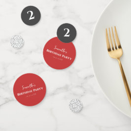 キュートダルマティアンスポット子供の誕生日パーティー コンフェッティ