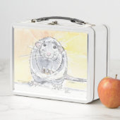 キュートダンボラットデザイン メタルランチボックス (インサイチュ)