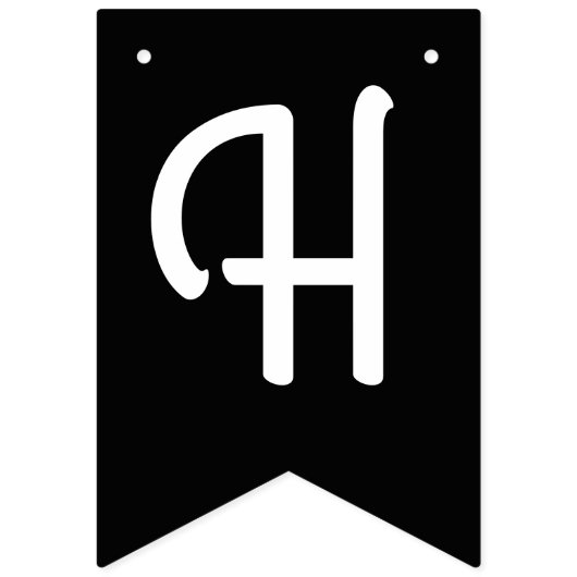 キュートチェスボードゲーム子供の誕生日パーティー バンティングフラッグ (第2の旗)