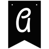 キュートチェスボードゲーム子供の誕生日パーティー バンティングフラッグ (第3の旗)