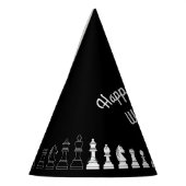 キュートチェスボードゲーム子供の誕生日パーティー パーティーハット (左)