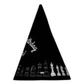 キュートチェスボードゲーム子供の誕生日パーティー パーティーハット (右)