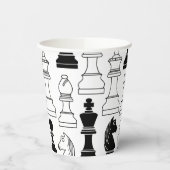 キュートチェスボードゲーム子供の誕生日パーティー 紙コップ (左)