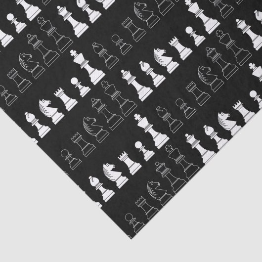 キュートチェスボードゲーム子供の誕生日パーティー 薄葉紙 (詳細)