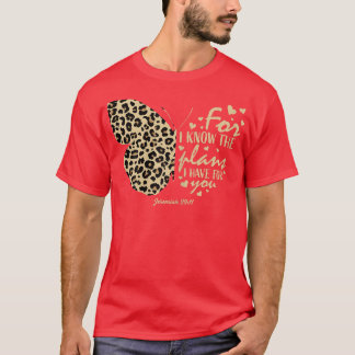 キュートチエタプリントバタフライクリスチャン宗教B Tシャツ