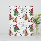 キュートチスザシーズンクリスマススクラップブック紙 (スタンド正面)