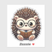 キュートチビ(小さくかわいく書いた感じ)読ズハリネズミ シール (シート)