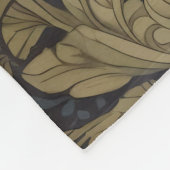 キュートチムンクウィリアムインスパイアモリスフローラ フリースブランケット (角)