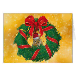 キュートチムンククリスマスリース