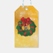 キュートチムンククリスマスリース ギフトタグ (裏面)