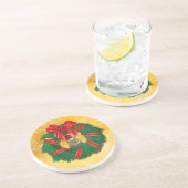 キュートチムンククリスマスリース コースター (側面)
