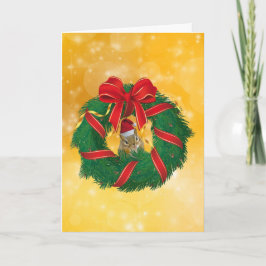 キュートチムンククリスマスリース シーズンカード