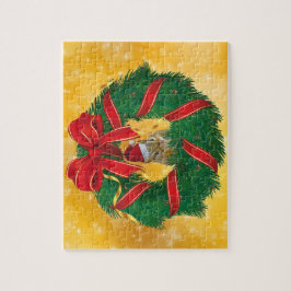 キュートチムンククリスマスリース ジグソーパズル