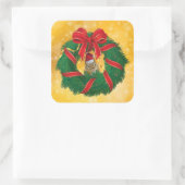 キュートチムンククリスマスリース スクエアシール (バッグ)