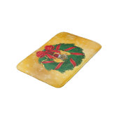 キュートチムンククリスマスリース バスマット (アングル)