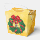 キュートチムンククリスマスリース フェイバーボックス (裏面サイド)