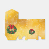 キュートチムンククリスマスリース フェイバーボックス (折り畳みなし)