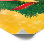 キュートチムンククリスマスリース ポスター (角)