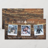 キュートチャラ日ラララ3フォトホリデーカード (正面/裏面)