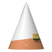 キュートチョオトレイン子供の誕生日パーティーハット パーティーハット (左)