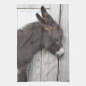 キュートチョコレートベビードンキーフォール キッチンタオル (縦)