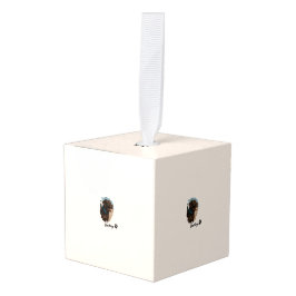 キュートチョコレートラブラドールドッグ – Bailey | ペットのプレゼント キューブオーナメント