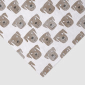 キュートチョコレートラブラドールレトリエバードッグパターン 薄葉紙 (詳細)