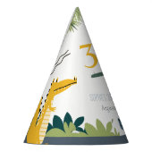 キュートチョムアリゲータースワンプany年齢子供の誕生日 パーティーハット (左)