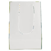 キュートチョムアリゲータースワンプany年齢子供の誕生日 ミディアムペーパーバッグ (裏面)