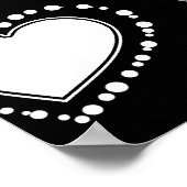 キュートチワワ顔 ポスター (角)