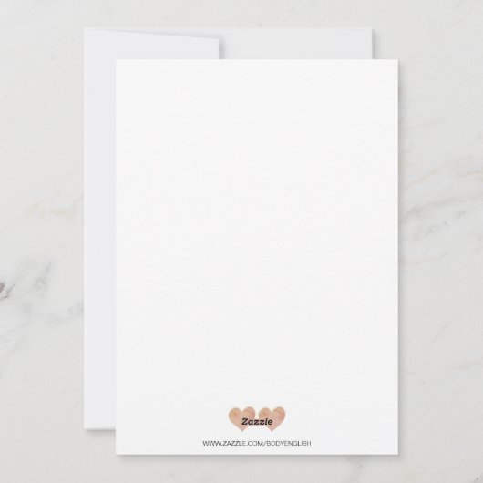 キュートツインズベビーフォトハッピーバースデーパパ シーズンカード (裏面)