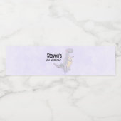 キュートティラノサウルスレックス恐竜の玩具誕生日 ペットボトルラベル (シングルラベル)